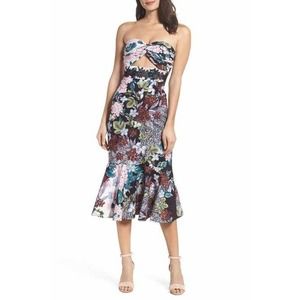 KEEPSAKE the Label Floral Midi Dress - Multicolor
